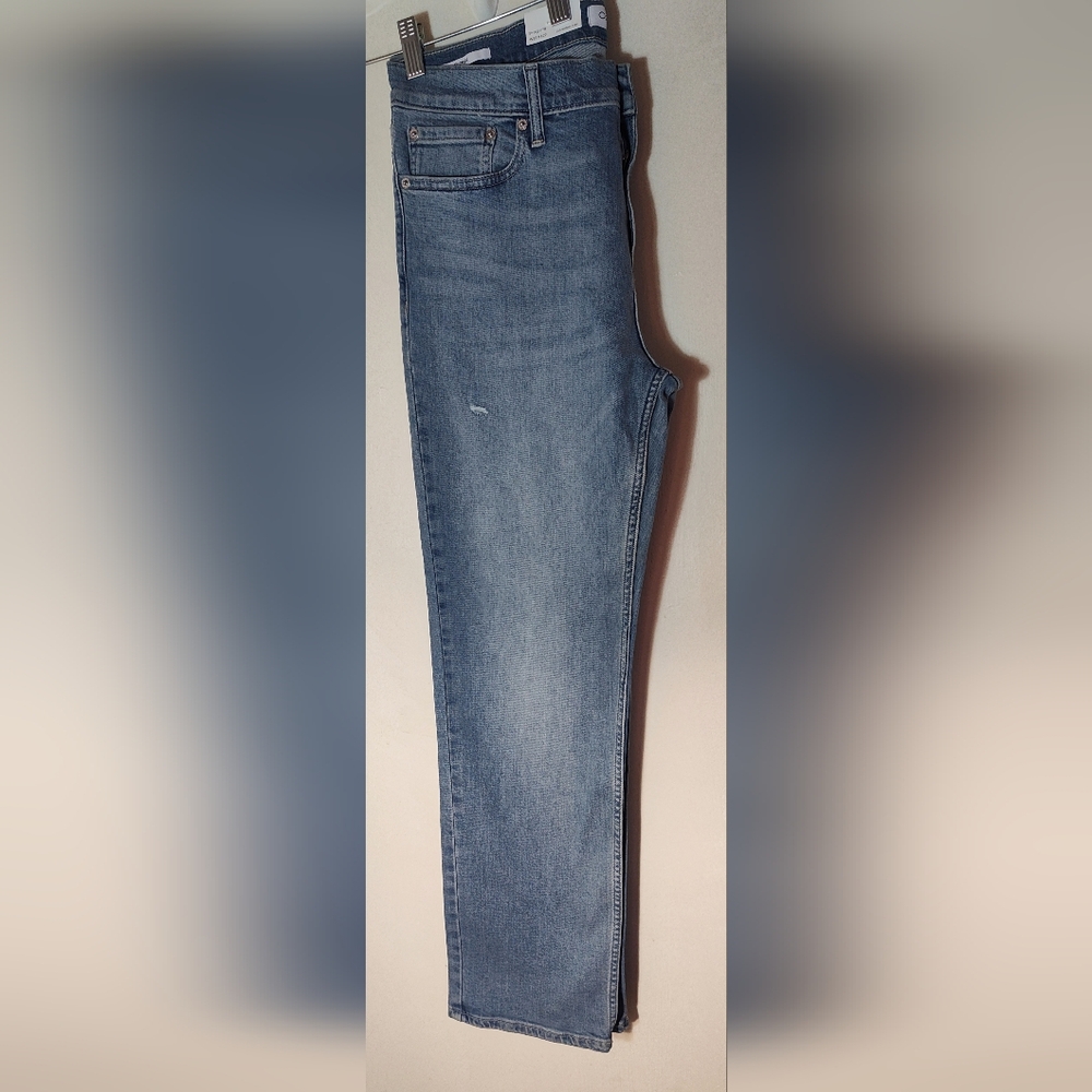 Calvin Klein Jeans Men's Light Blue Straight Jeans